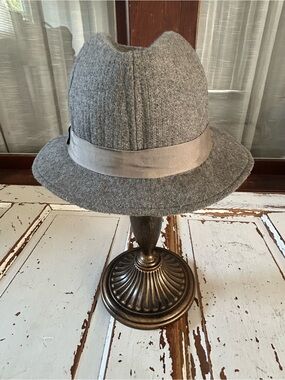 Vintage Totes Rain Rolls Right Off Mens  Hat Gray 22" Inner Circumference S/M